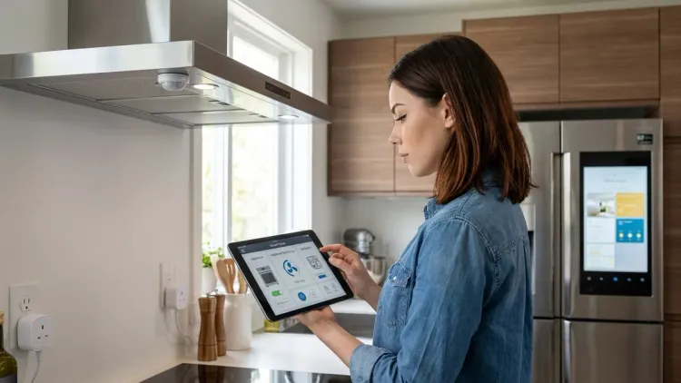 Step 3: Kitchen—Appliance Monitoring and Automated Ventilation