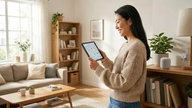 How do you make budget smart home tech less visually intrusive?