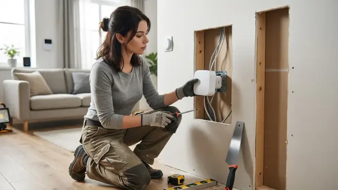 In-Wall Concealment (Permanent)