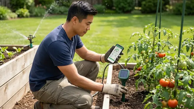 9. Smart Garden Sensors with NPK and pH Monitoring