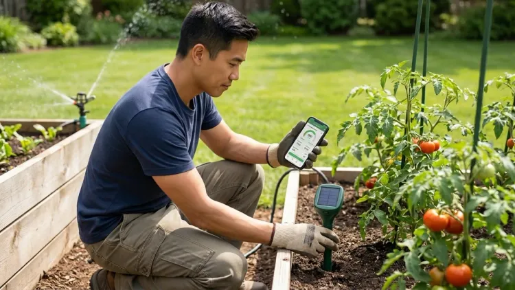 9. Smart Garden Sensors with NPK and pH Monitoring