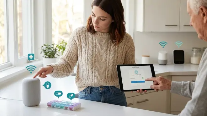 Step 6: Configure Medication and Appointment Reminders Using Visual + Audio Cues