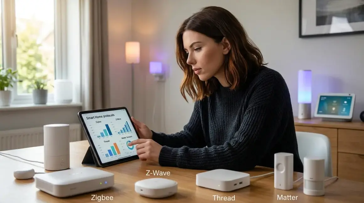 How to Choose Between Zigbee, Z-Wave, Thread, and Matter Protocols