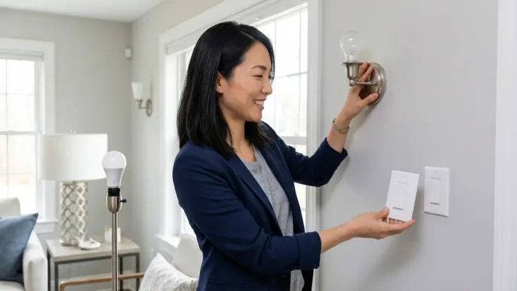 Step 6: Prioritize In-Wall Switches Over Smart Bulbs Where Aesthetics Demand Invisibility