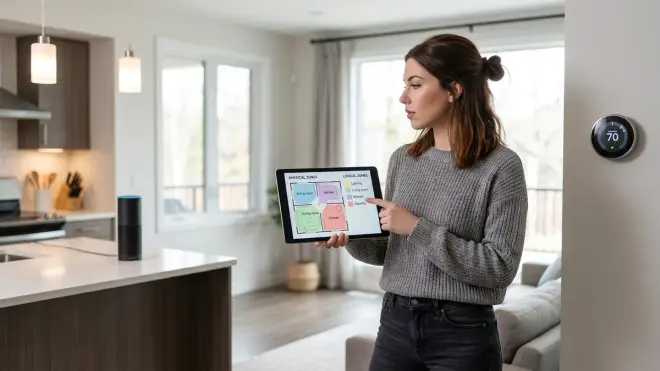 Step 2: Map Your Home's Physical and Logical Zones
