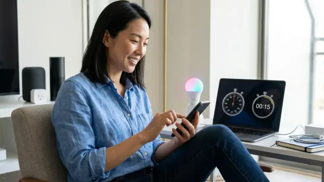 Can I test smart device latency without specialized equipment?