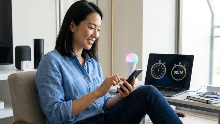 Can I test smart device latency without specialized equipment?