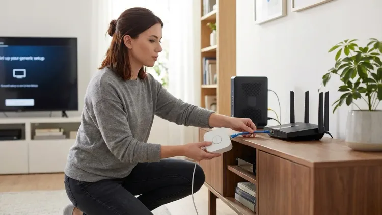 Step 1: Connect the Hue Bridge to Your Router
