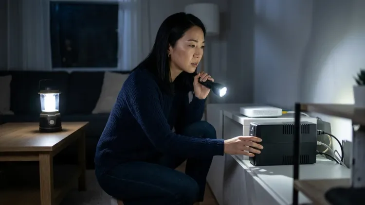 Do Zigbee and Z-Wave devices continue working during a power outage if the hub has backup power?
