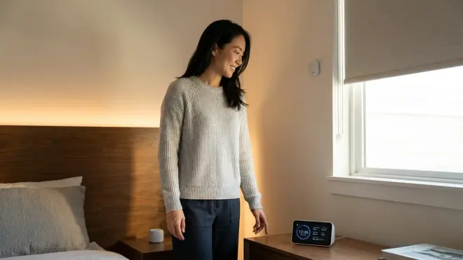 The Bedroom: Wake and Sleep Routines Without Buttons