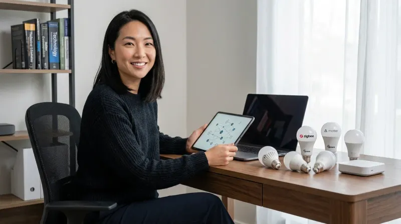 Smart Light Bulb Protocols Explained: Zigbee vs Z-Wave vs Matter vs Wi-Fi