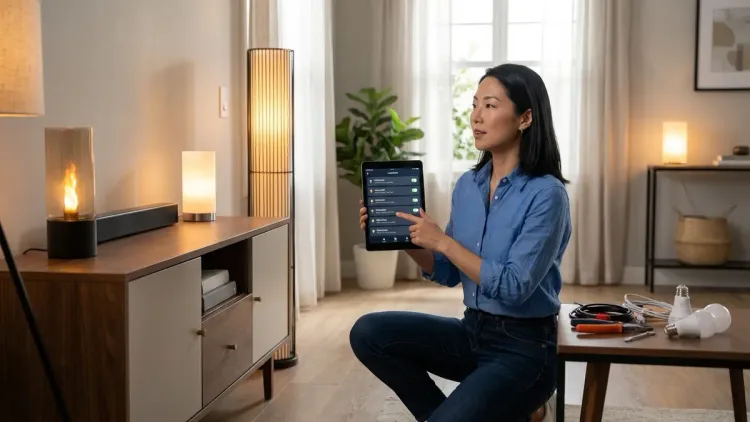 How do I prevent smart lighting automations from fighting each other or causing flickering?