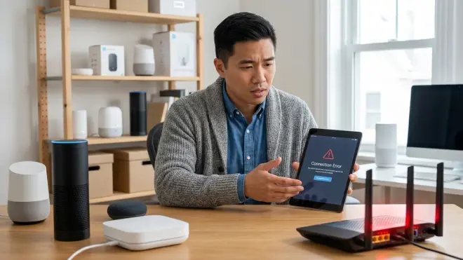 What happens to voice control if my internet goes down?