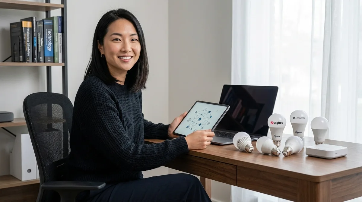 Smart Light Bulb Protocols Explained: Zigbee vs Z-Wave vs Matter vs Wi-Fi